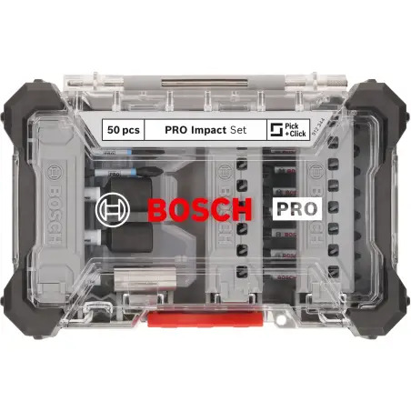 Conjunto de pontas PRO Impact, 50 unidades 2608521U89 Bosch - 1220680682
