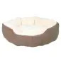 Cama Redonda "yuma" Ø 45 Cm castanho/branco Trixie