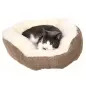 Cama Redonda "yuma" Ø 45 Cm castanho/branco Trixie