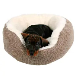 Cama Redonda "yuma" Ø 45 Cm castanho/branco Trixie #1 - 1040070138