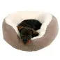 Cama Redonda "yuma" Ø 45 Cm castanho/branco Trixie