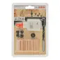 Conjunto de 32 buchas de madeiraD 8 mm C 40 mm 2609255306 Bosch