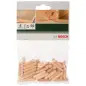 Bucha de madeiraD 6 mm C 30 mm 50 unid. 2609255309 Bosch Bucha de madeiraD 6 mm C 30 mm 50 unid. 2609255309 Bosch
