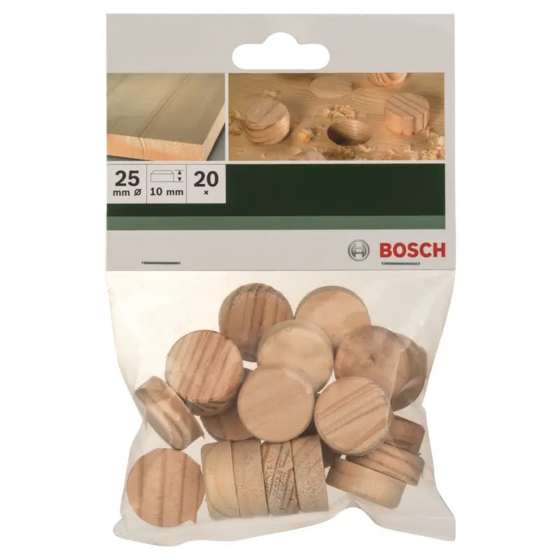 Pino de madeiraDiâmetro  25 mm 2609255322 Bosch
