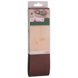 Conjunto de 3 cintas de lixa para lixadeira de rolos, qualidade vermelhaG 60 2609256217 Bosch - 1220683798