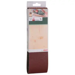 Conjunto de 3 cintas de lixa para lixadeira de rolos, qualidade vermelhaG 60 2609256217 Bosch #2 - 1220683798