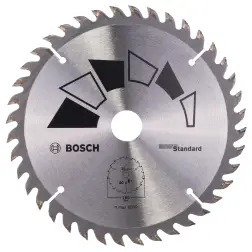 Disco de serra circular STANDARDD 160 mm orifício 20 mm de 40 2609256811 Bosch #2 - 1220683866