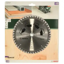 Disco de serra circular SPECIALD 184 mm orifício 16 mm de 48 2609256890 Bosch - 1220683879