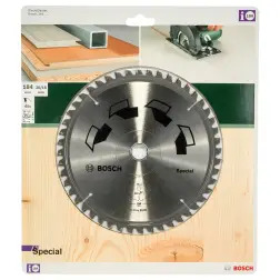 Disco de serra circular SPECIALD 184 mm orifício 16 mm de 48 2609256890 Bosch #1 - 1220683879