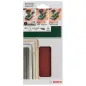 Conjunto de 10 folhas de lixa para lixadeira vibratóriaG 60 2609256A81 Bosch Conjunto de 10 folhas de lixa para lixadeira vibratóriaG 60 2609256A81 Bosch