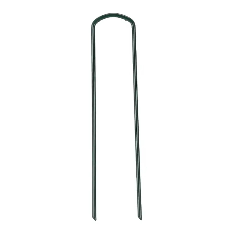 Conjunto 10 Grampos Fixação Relva Artificial 25mmx150mm Flux