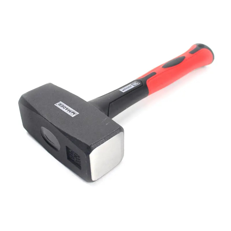 Marreta Quadrada Cabo Fibra Vidro 2kg  Mader  Hand Tools