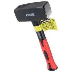 Marreta Quadrada Cabo Fibra Vidro 2kg  Mader  Hand Tools #1 - 1250430049