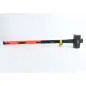 Marreta Quadrada Cabo Fibra Vidro 3kg  Mader  Hand Tools
