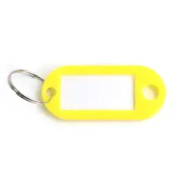 Etiquetas Para Chaves Amarelo 25un  Mader  Hardware - 1170210015