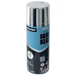 Tinta Spray Multiusos Cromado 400ml  Mader  Home Tools - 1370110209