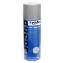 Tinta Spray Super Metálica Silver Ref.1680 400ml  Mader  Ho - 1370110213