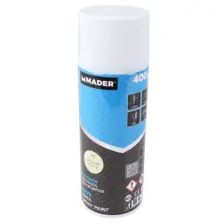 Tinta Spray Multiusos Cream White Ref. 43 400ml  Mader  Hom - 1370110217
