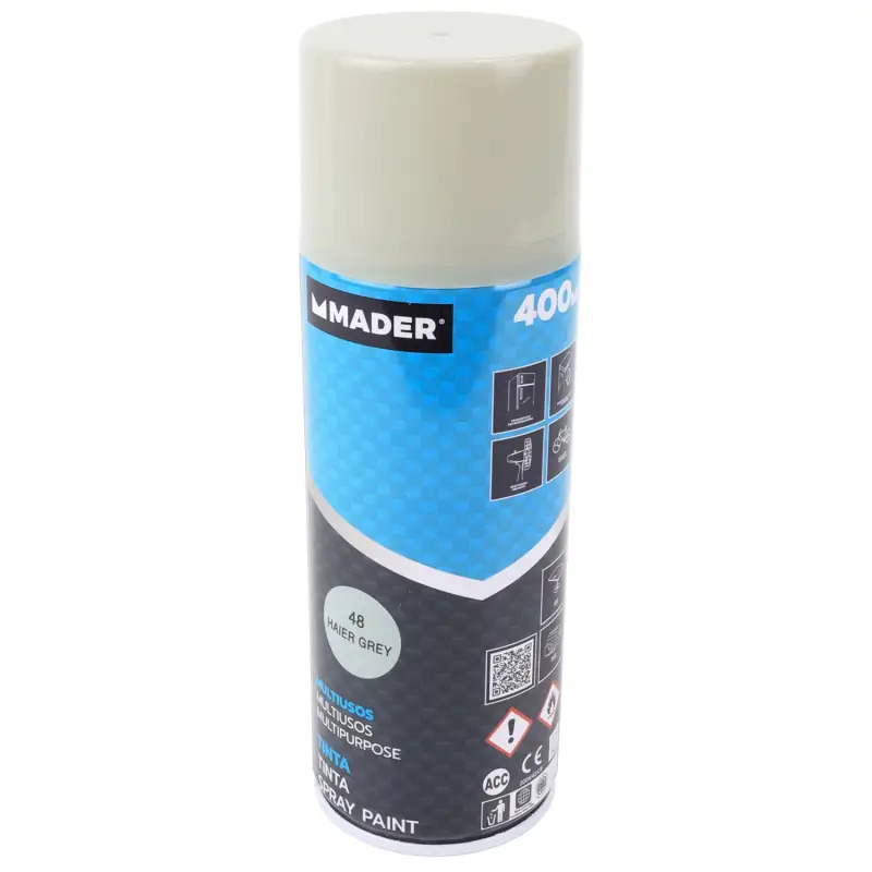 Tinta Spray Multiusos Haier Grey Ref. 48 400ml  Mader  Home
