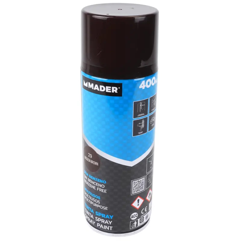 Tinta Spray Multiusos Mission Brown Ref. 29 400ml  Mader  H