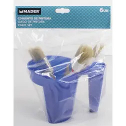 Conjunto De Pintura 6un  Mader  Home Tools - 137015001