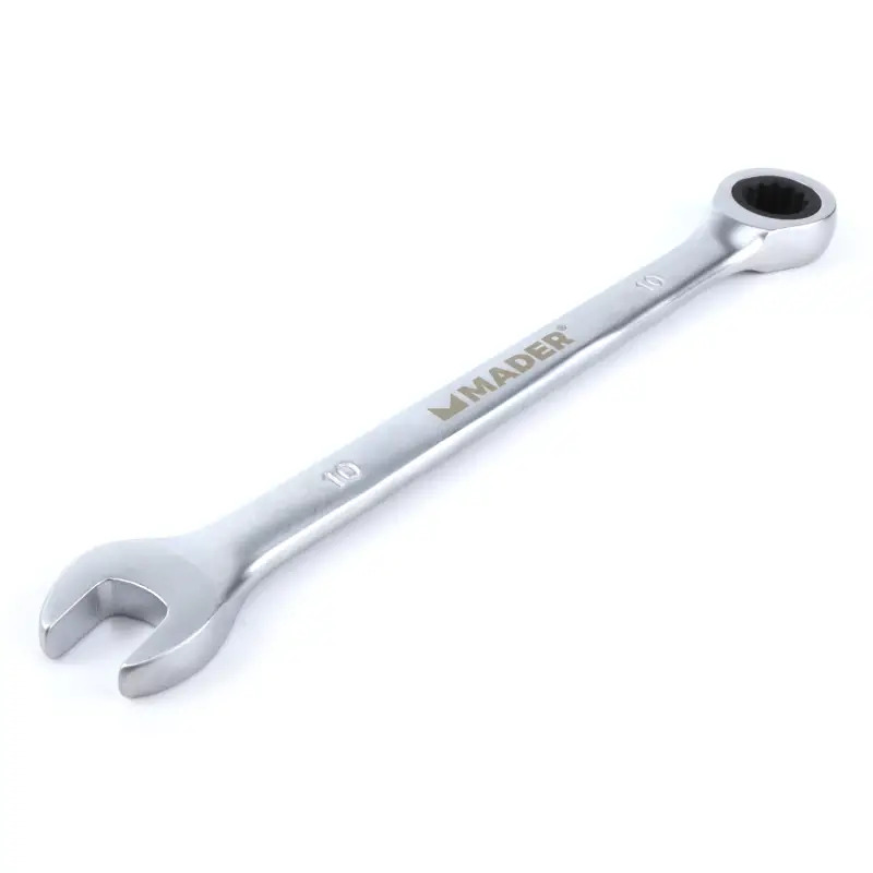 Chave Bocaluneta Crv Com Roquete 10mm  Mader  Hand Tools