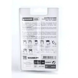 Chaveiro De Parede Com Código  Mader  Hardware #9 - 1350110026