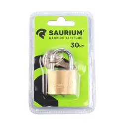 Cadeado Latão 30mm Com Chave  Saurium #3 - 1350030043