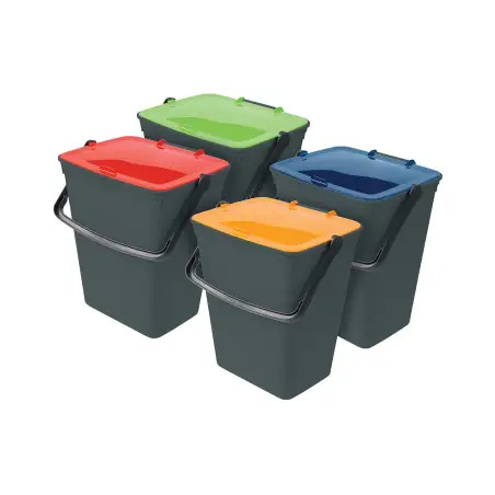 Balde Lixo 15 L 4un. Rs4 ? Artplast - 1470030129
