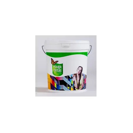 Plasmate Tinta Plástica Amarela 536 Vouga Tintas - 1Lt - 1370060104