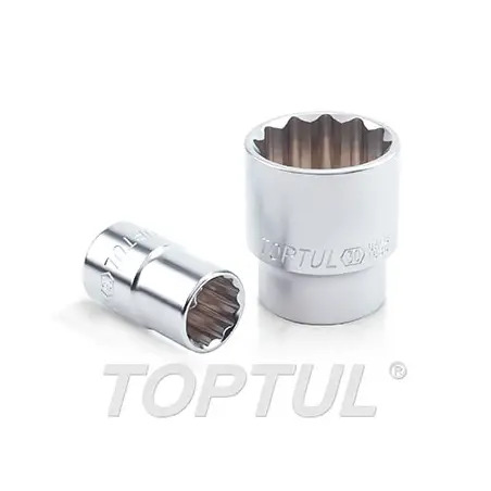 Chave de Caixa 12 Faces 1/2" 10mm BAEB1610 Toptul - 1250470153