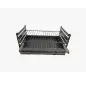 Churrasqueira de Pousar Retangular em Inox 60x40cm Valpec Churrasqueira de Pousar Retangular em Inox 60x40cm Valpec