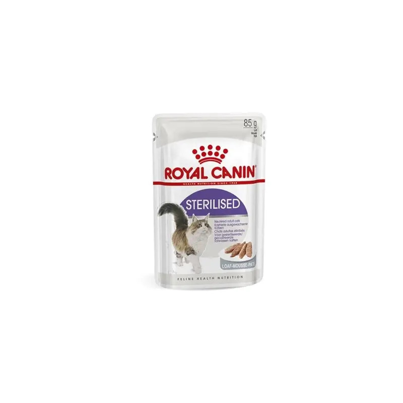 Ração Húmida para Gato Esterilizado Sterilized 85gr Royal Canin Ração Húmida para Gato Esterilizado Sterilized 85gr Royal Canin