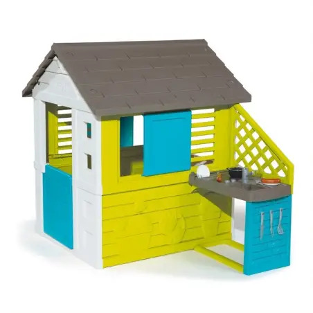 Casa Pretty com Cozinha 145x110x127cm Smoby Smoby