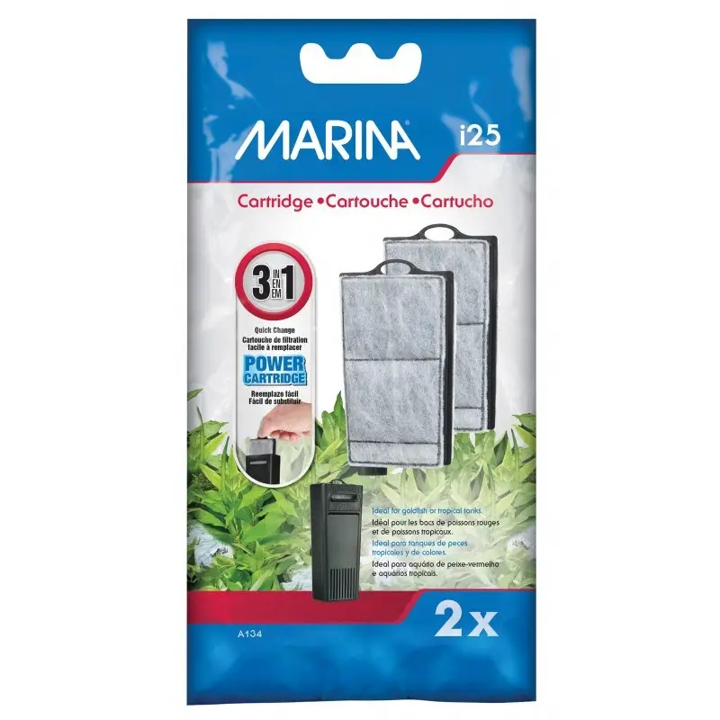 Cartucho Filtro 2un para Aquário Marina Cartucho Filtro 2un para Aquário Marina