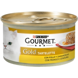Gourmet Gold Tartelette com Frango e Cenoura 85gr - 1540260021