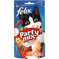 Snack para Gato Felix Party Mix Mixed Grill 60g Purina Purina