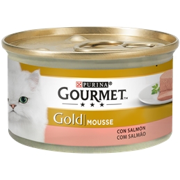 Gourmet Gold Mousse com Salmão 85gr - 1540260032