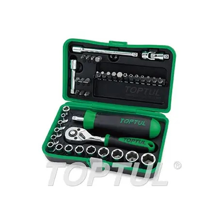 Jogo de Chaves de Caixa Pro 1/4" 41 Peças GADW4102 Toptul Toptul