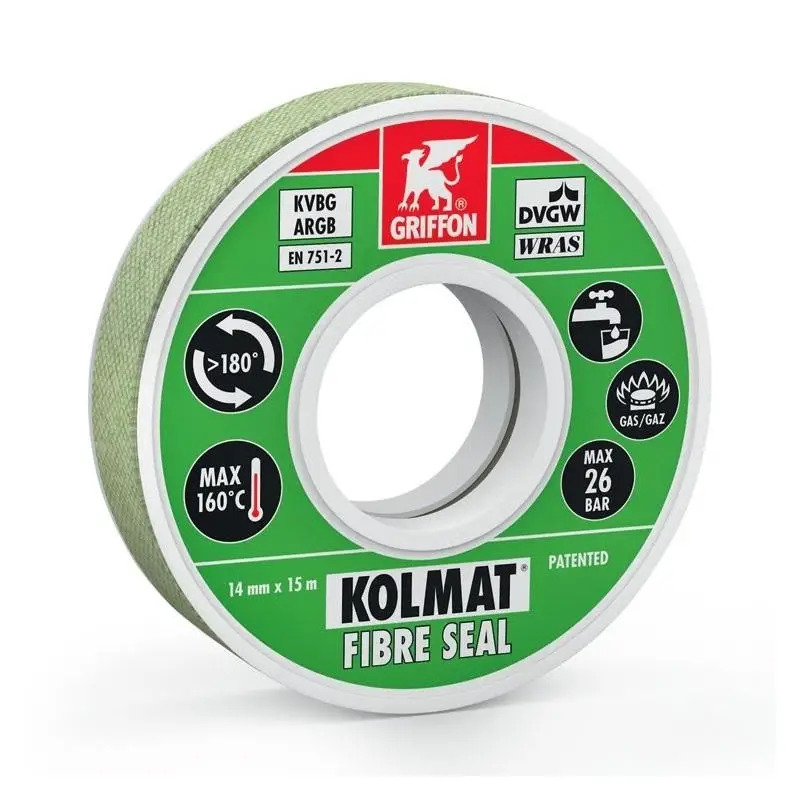 Rolo de Fita Vedante Kolmat 15mt x 14mm Griffon