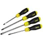Conjunto de 4 Chaves Fenda/Philips 0-65-013 Stanley Conjunto de 4 Chaves Fenda/Philips 0-65-013 Stanley