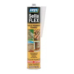 Massa de Colagem em Poliuretano SellaFlex Cor Telha 310ml Ceys