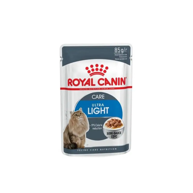 Ração Húmida para Gato Ultra Light 85gr Royal Canin Ração Húmida para Gato Ultra Light 85gr Royal Canin
