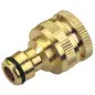 Ligação Torneira Latão 1/2"x3/4" Flux