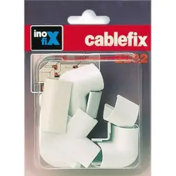 Acessórios Brancos para Calha Técnica Cablefix 2202 Pack 10un Inofix Inofix