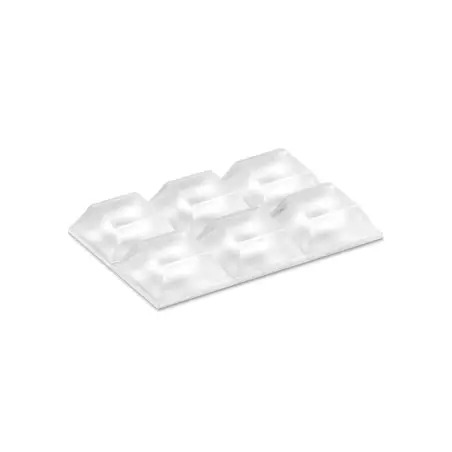 Gota Transparente 20,5x20,5x7,6mm Pack 6un Inofix Inofix