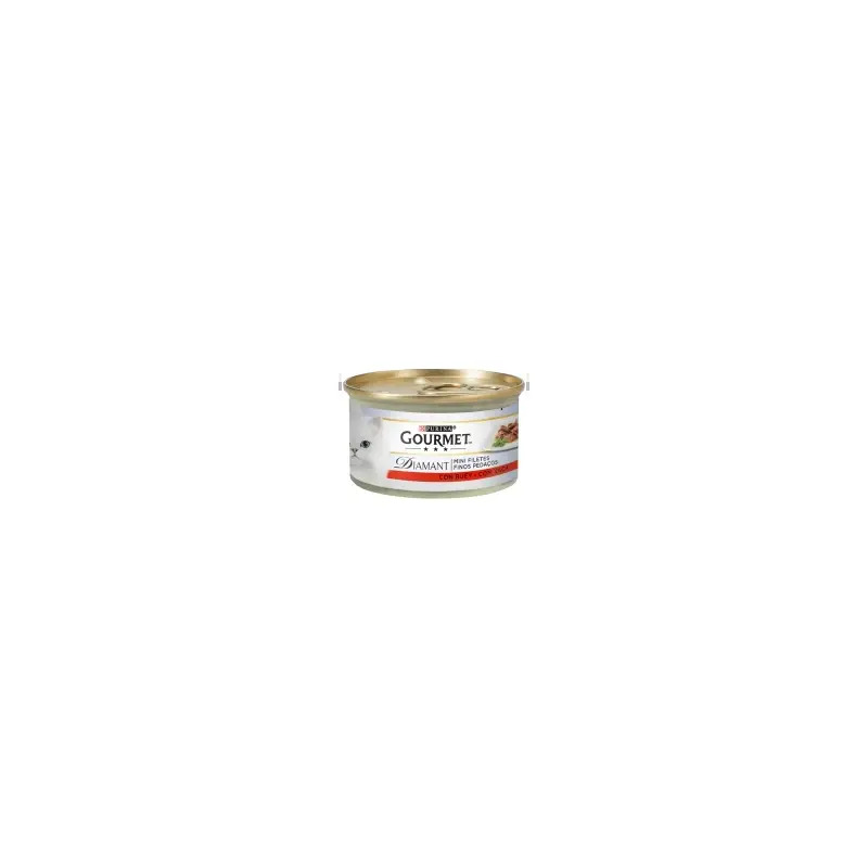 Ração Húmida para Gato Gourmet Diamant Vaca 85gr Purina Ração Húmida para Gato Gourmet Diamant Vaca 85gr Purina