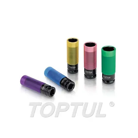 Chave de Impacto Longa para Pesados 17mm KABP1617 Toptul Toptul