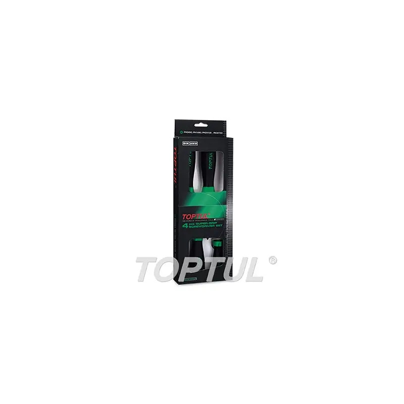 Jogo de 4 Chaves de  Fenda Phillips GAAE0401 Toptul