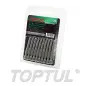 Jogo de Bits Phillips 1/4" PH2 10 Peças FSIA0802G Toptul